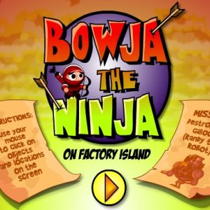 Bowja O Ninja 1: Em Ilha de Fábrica jogo foto 1
