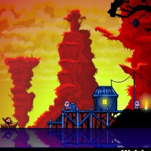 Bowja O Ninja 1: Em Ilha de Fábrica jogo foto 2