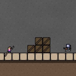 Robôs na Caverna jogo foto 1