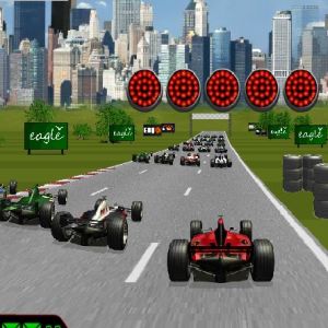 Piloto de Fórmula jogo foto 2