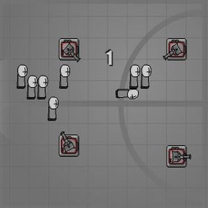 Defesa de Combate de loucura jogo foto 1