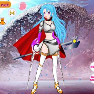 Savaşçı Kız Giydirmece oyunu foto 3