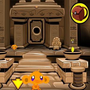 O Macaco Vai de Feliz - Escapar da Pirâmide jogo foto 2