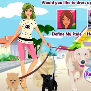 Köpekli Kız oyunu foto 3