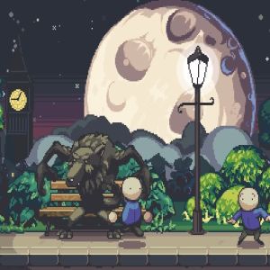 Hombre Lobo en el Parque juego foto 2