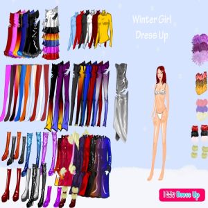 A Menina de Inverno Vestir jogo foto 1