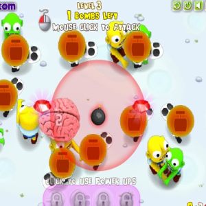 Zombies vs Cerebros juego foto 3