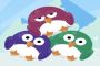 Pinguins Coloridos