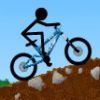Stickman Montar en Bicicleta