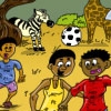 Copa Do Mundo Na África - Colorir Jogo